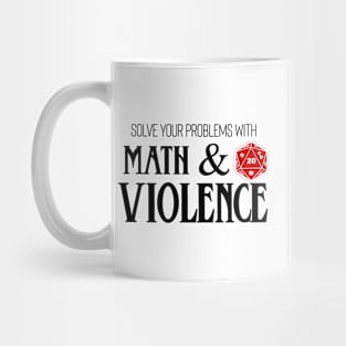 Math & Violence Mug